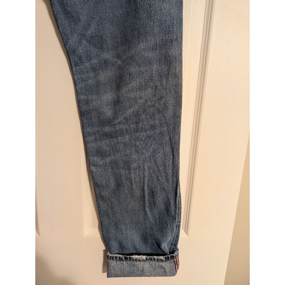 Abercrombie & Fitch Iconic Japanese Selvedge Jeans 1892 Straight 31x32 (30x31) - Picture 9 of 12